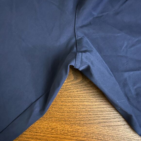 NWOT Isaac Mizrahi Live! Regular Stretch High Waist Pant Navy Plus Size 30WP - Picture 10 of 11